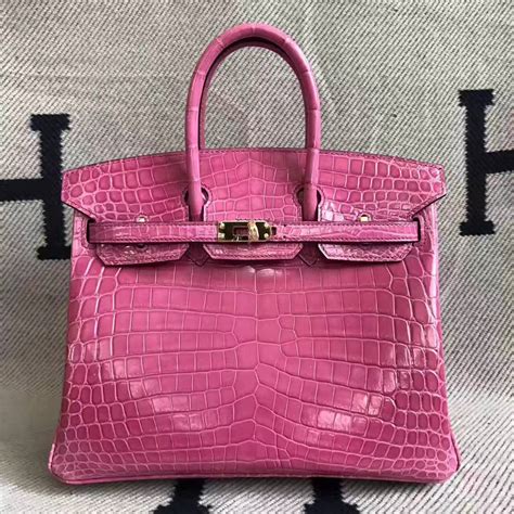 hermes birkin 25 croc azur|hermes birkin crocodile bags.